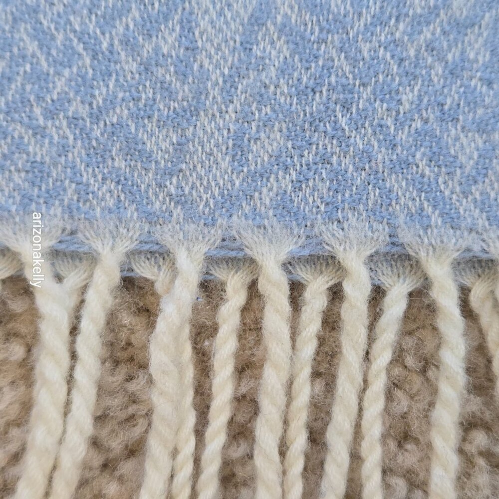 Calzeat Celtic Scarf Wool Blend Made in Scotland - Picture 8 of 14